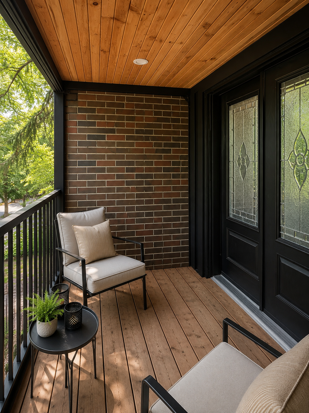 Second-Floor Porch
