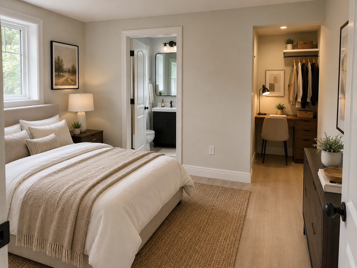 Second-Floor Ensuite Bedroom